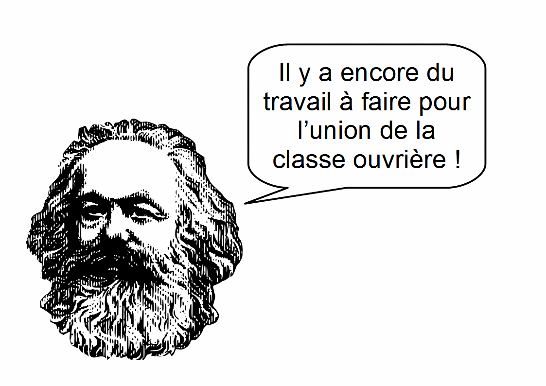 Marx : il y a encore du travail à faire pour l'union de la classe ouvrière